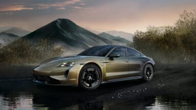 Taycan Turbo S Celestial Jade