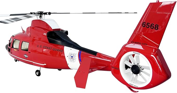 RC Helicopter Fuselage Suitable for 800 Size AS-365 Dauphin KIT