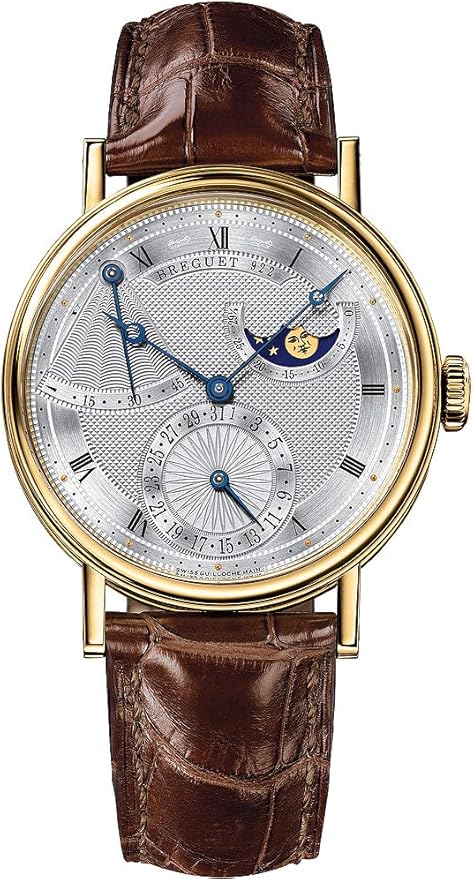 Classique Power Reserve Men's Yellow Gold Automatic Moonphase Watch