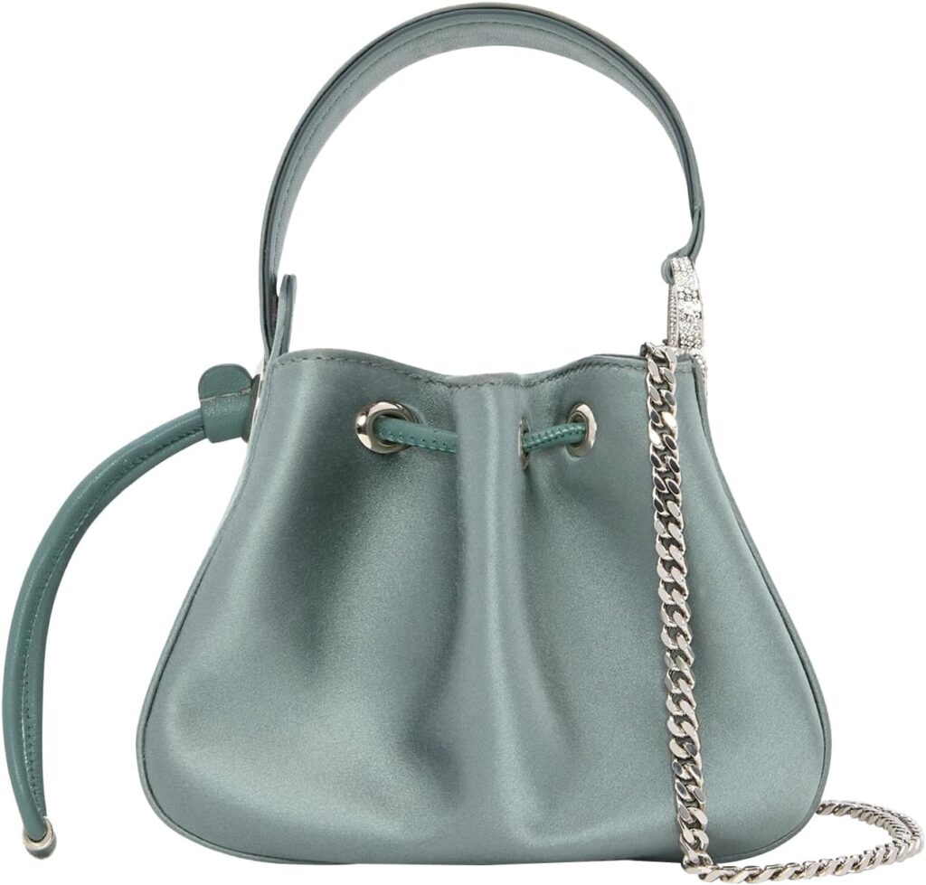 Oscar de la Renta Crystal Pavé Nano O Handle Bag