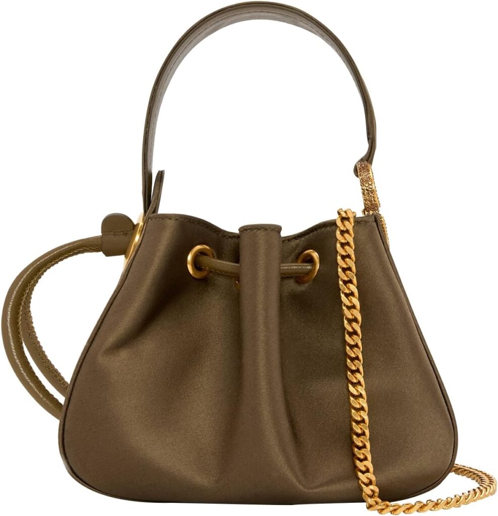 Oscar de la Renta Crystal Pavé Nano O Handle Bag