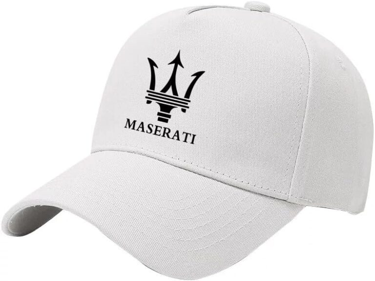 Maserati Team Logo Cap White