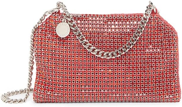 Stella McCartney, Crystal-Embellished Mesh Soft Clutch
