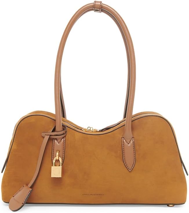 Stella McCartney, Stella Ryder Suede Top Handle Bag