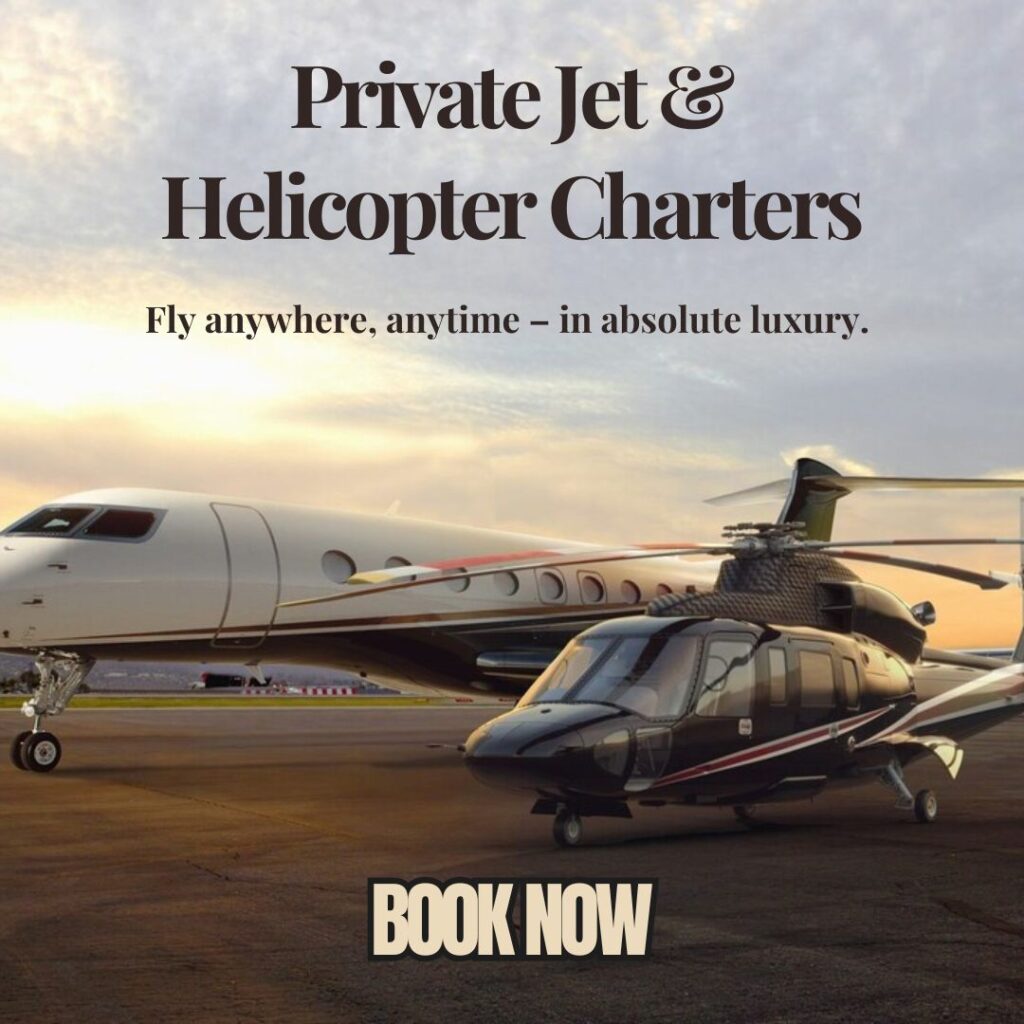 Private Jet & Helicopter Charters
