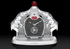 Bugatti calandre table clock