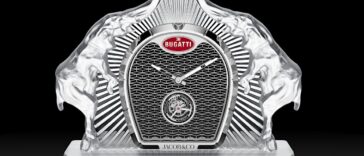 Bugatti calandre table clock