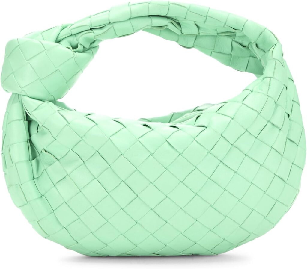 Bottega Veneta, Pre-Loved Green Intrecciato Leather Jodie Mini, Green
