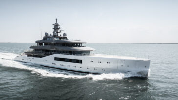 Amels 80 sea trials