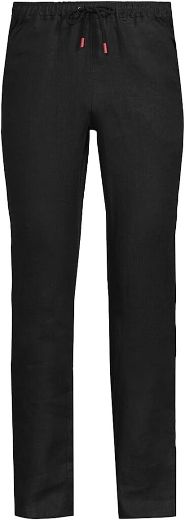 Kiton Linen Drawstring Pants