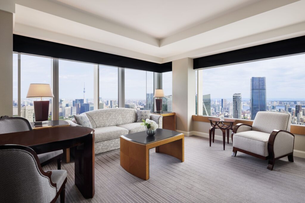 Ritz-Carlton Tokyo Room with panoramic view