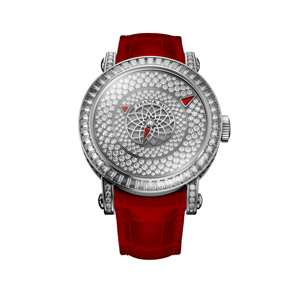 Franck Muller Round Triple Mystery-skeletonized aluminium pastille