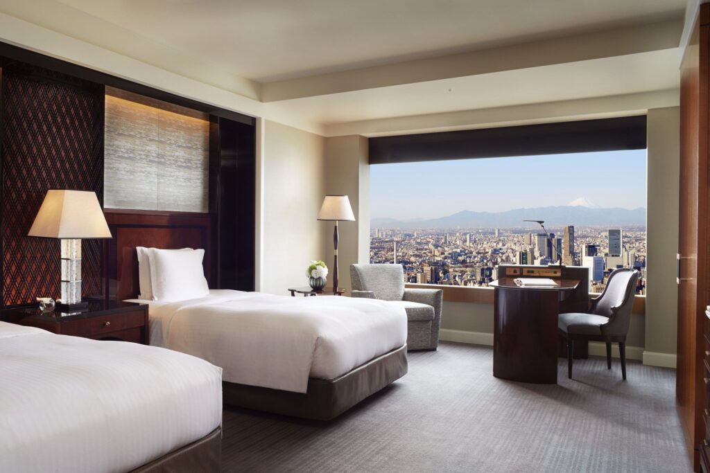 Ritz-Carlton Tokyo Room with panoramic view