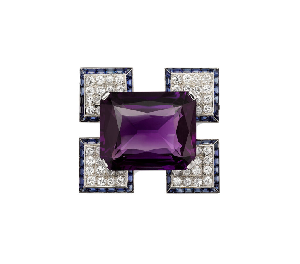 Brooch, Cartier London, about 1933. Formerly in the collection of Jacques Cartier family