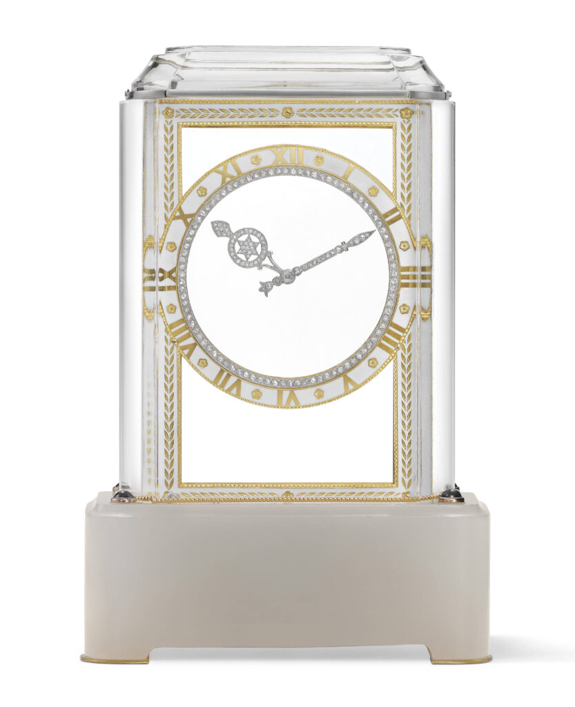 Model A mystery clock, Cartier Paris, 1914. Cartier Collection. Photography- Nils Herrmann for Cartier Collection