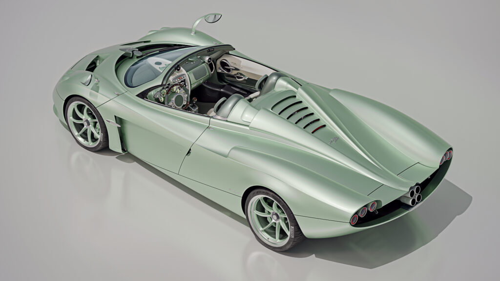 Pagani Huayra Codalunga Speedster Aerodynamic