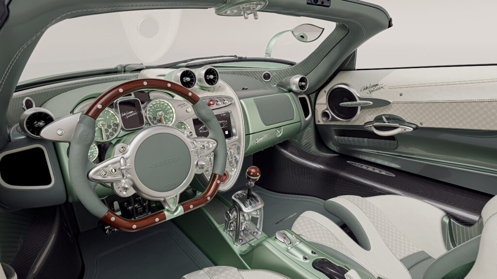 Pagani Huayra, inside the Codalunga