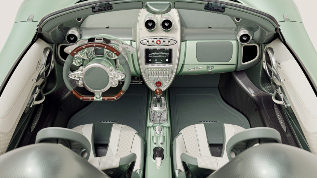 Pagani Huayra, inside the Codalunga