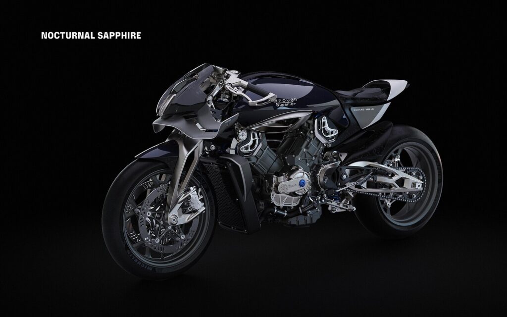 Richard Mille x Brough Superior RMB01 Nocturnal Sapphire
