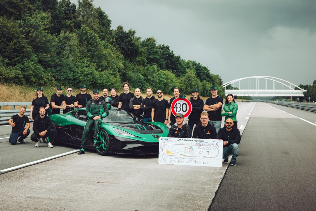 Rimac Nevera R 0-400-0 Record
