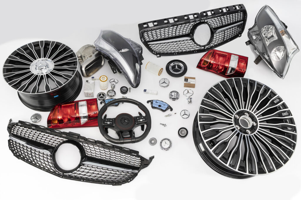Mercedes-Benz counterfeit products