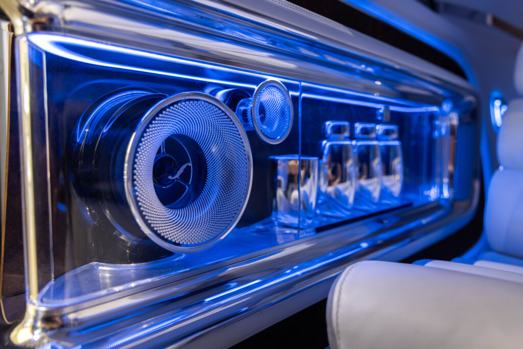 Vision V Mercedes-Benz-Dolby Atmos & 42‑Speaker System