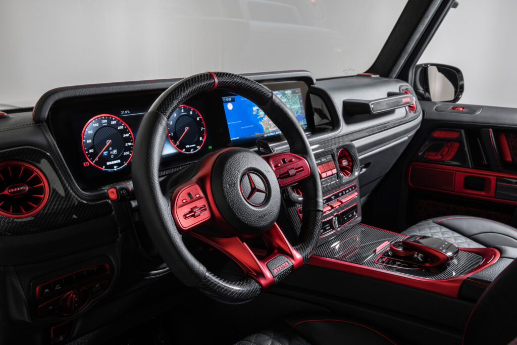 BRABUS XLP 800-Comfort, Technology, and Illumination