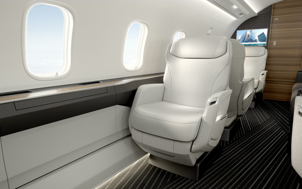 Bombardier Challenger 3500-Zero-Gravity Seat