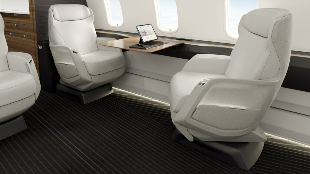 Bombardier Challenger 3500-Zero-Gravity Seat