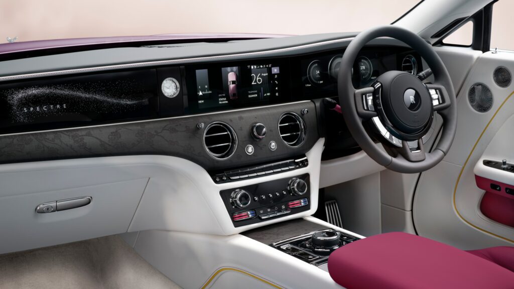 Rolls-Royce Spectre-Blossom interior