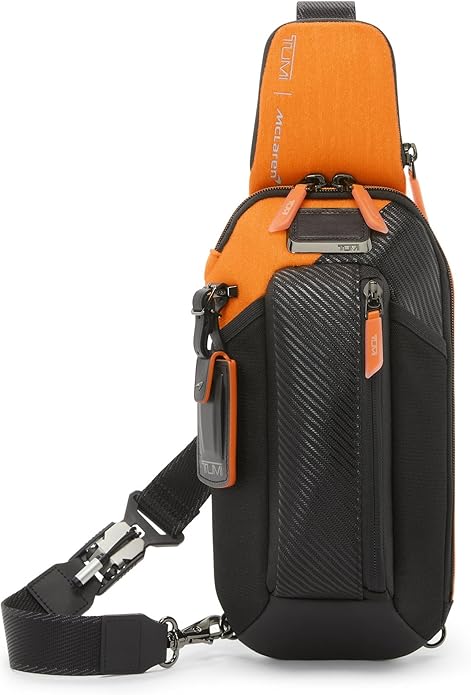TUMI - McLaren Downforce Pro Sling - Gaming Crossbody Travel Bag with Customizable Patches
