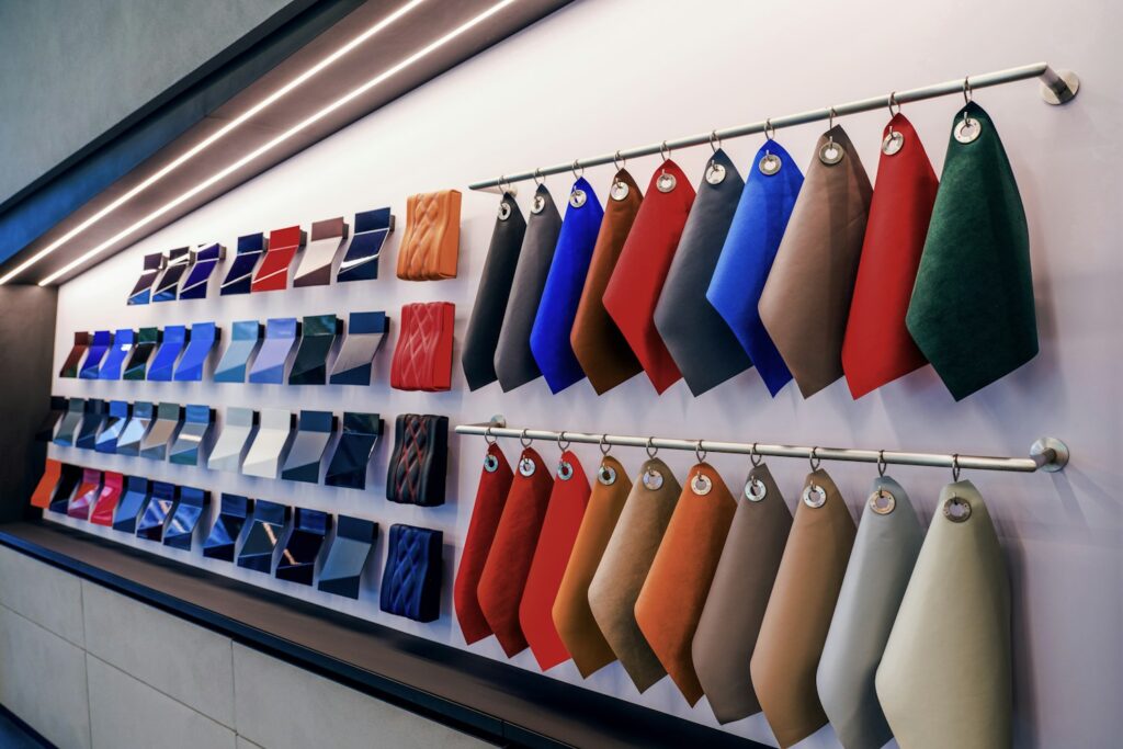Bugatti Atelier customization room