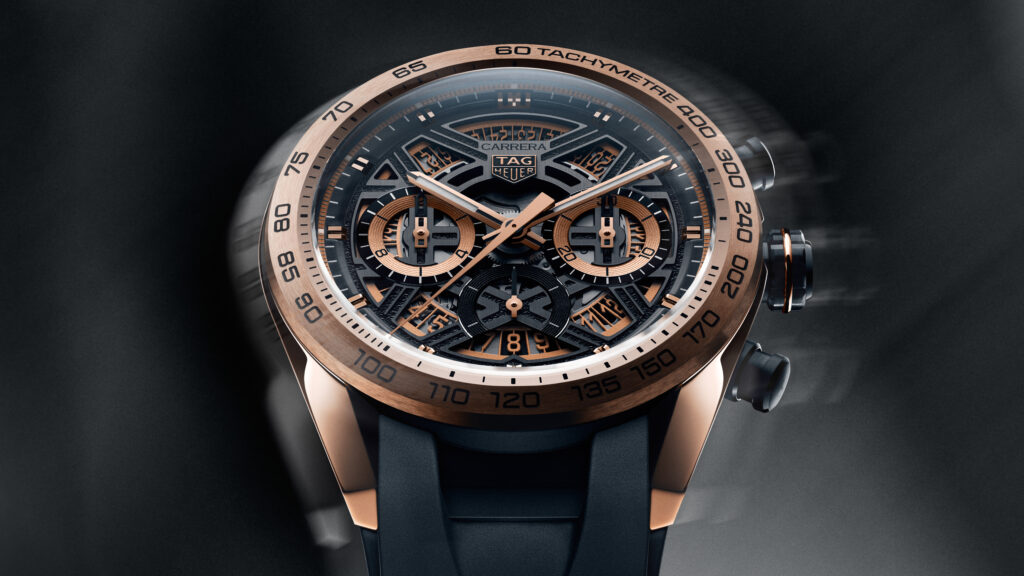 TAG Heuer Carrera Chronograph Extreme Sport in solid 18-carat rose gold