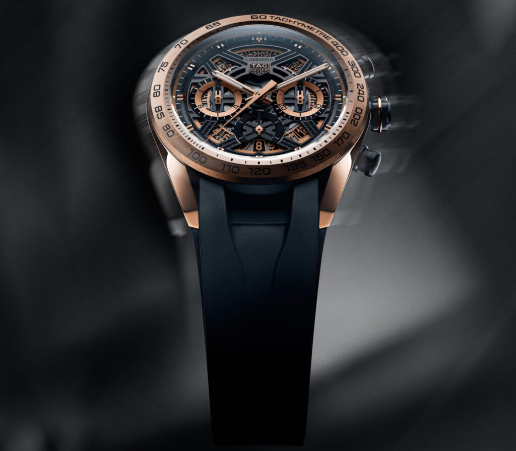 TAG Heuer Carrera Chronograph Extreme Sport in solid 18-carat rose gold