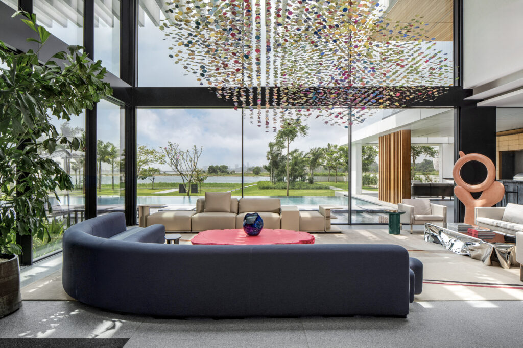 Inside Lagoon Villa, Abidjan: SAOTA and Claude Missir 