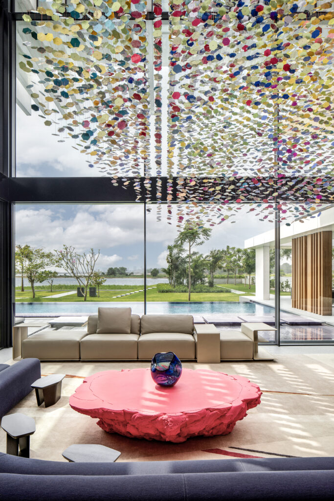 Inside Lagoon Villa, Abidjan: SAOTA and Claude Missir 