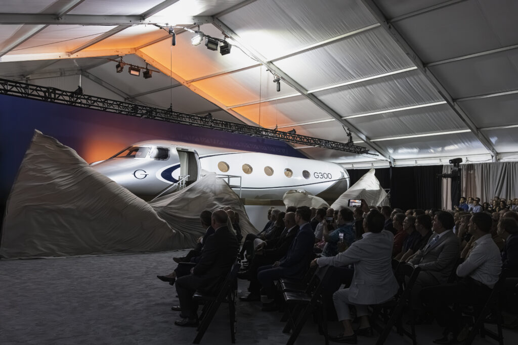 Announced at Gulfstream’s Discover the Difference event in Savannah, the G300