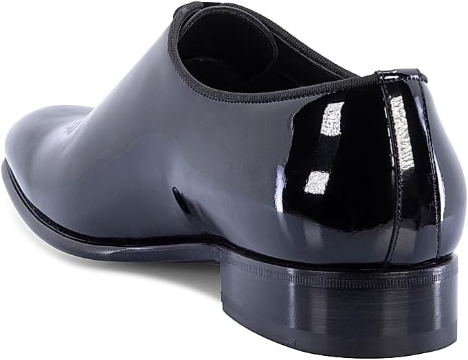 Santoni Patent Leather Oxfords