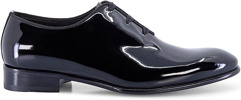 Santoni Patent Leather Oxfords