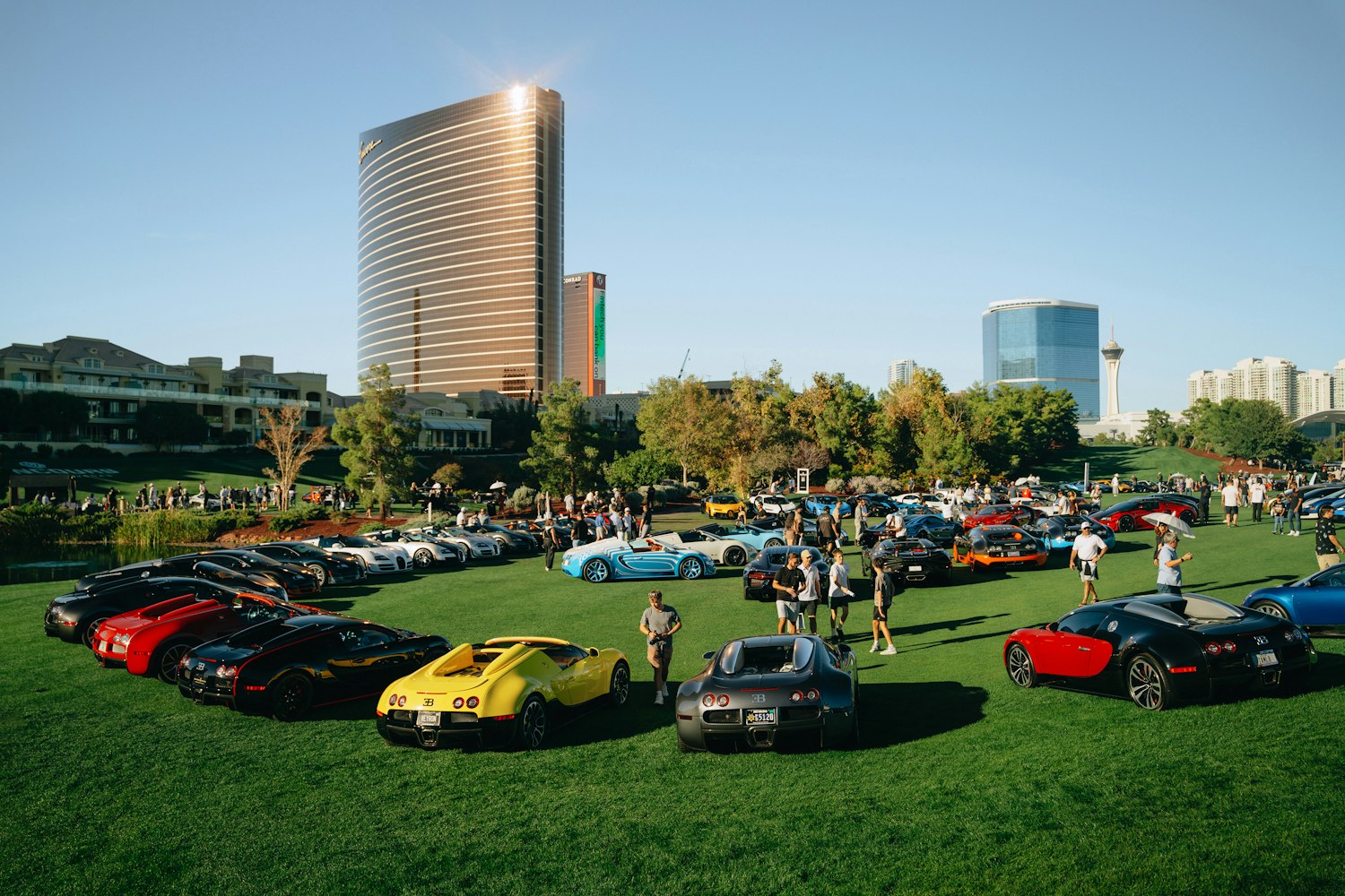 Bugatti Veyron 20th anniversary turns the Wynn Las Vegas Concours