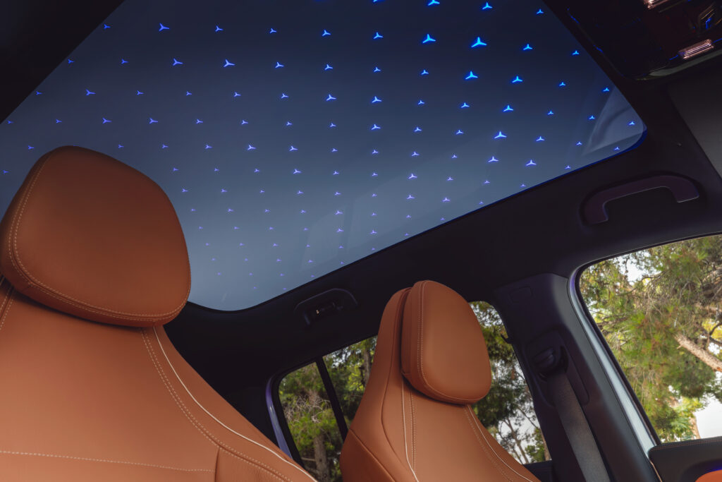 Mercedes-Benz GLB Electric panoramic roof