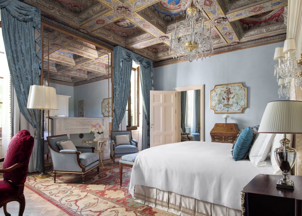 Luxury suite at Four Seasons Hotel Firenze.